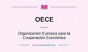 L'Organització Europea de Cooperació Econòmica