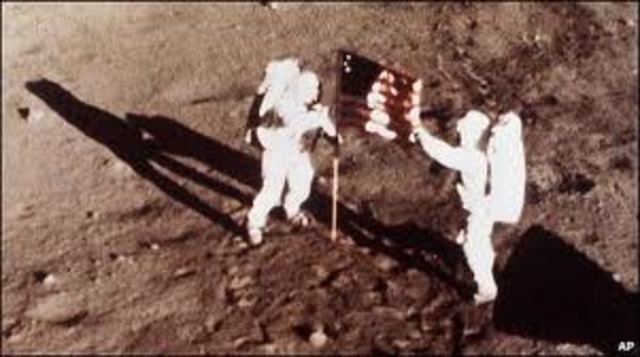First man to walk on the moon