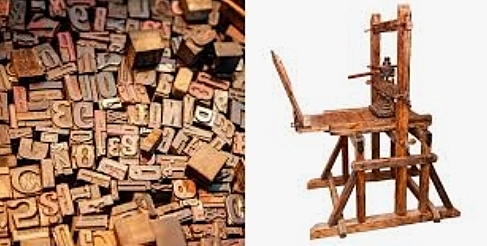 La imprenta de tipos móviles