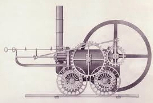 La primera máquina de vapor