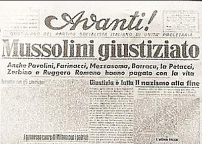 Mussolini begins work as editor for the Socialist Party newspaper Avanti