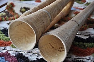 Trummor, näverlurar och horn