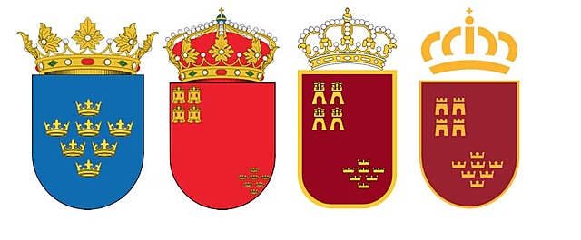 Documentos de la Comisión de la Bandera y Escudo de la Región de Murcia.