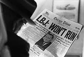 Lyndon B. Johnson Does Not Seek Re-Election