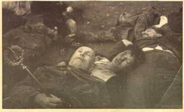 Death of Mussolini