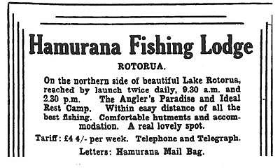 Hamurana fishing lodge opens