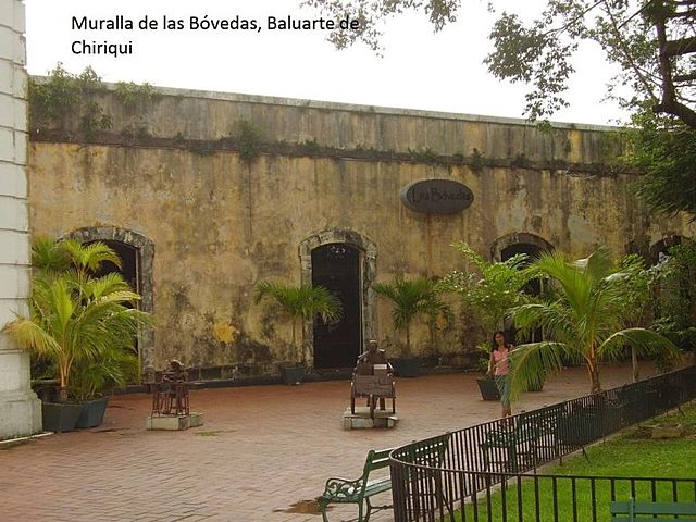 Muralla de las Bóvedas, Baluarte de Chiriqui