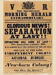 Victoria becomes its own colony