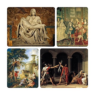 Timeline: Edad Media, Renacimiento, Barroco y neoclasicismo