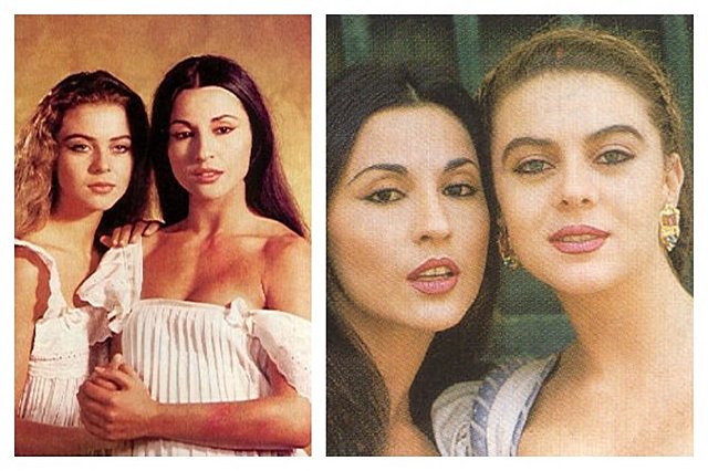 Margarita Rosa de Francisco y Amparo Grisales