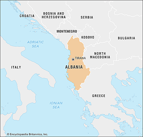 Italy invades Albania