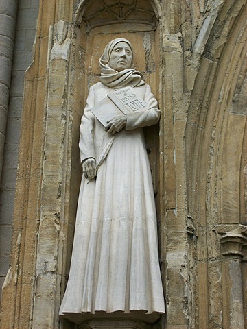 The Statue of Julian of Norwich