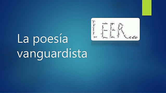VANGUARDISTA-SIGLO XX