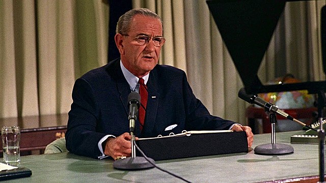 LBJ Announcement To Not Seek Re-Election