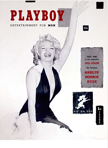 Beauty ideal: playboy centrefold (1950s)