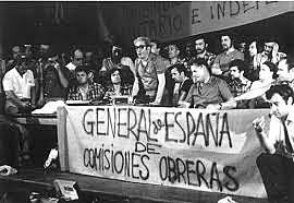 Fundación de comisiones obreras