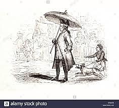 Jonah Hanway decided to carry an umbrella everywhere he went.