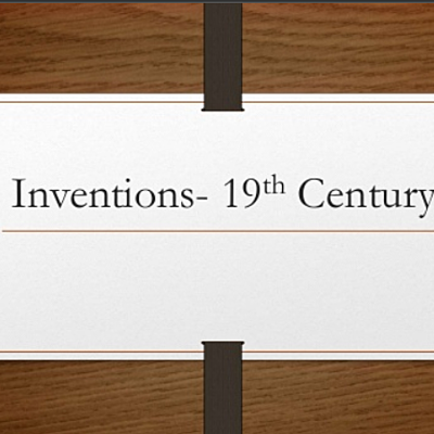 Timeline: five important 19th century inventions