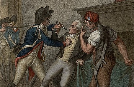 Arresto e decapitazione di Robespierre