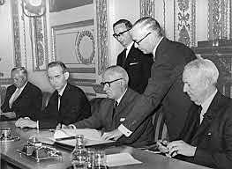 Signing of the Nuclear Non Proliferation Treaty