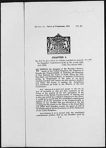 Statut de Westminster