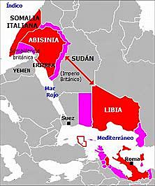 Expansión de la Italia Fascista