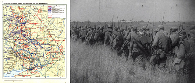 Воронежско-Ворошиловградская оборонительная операция.