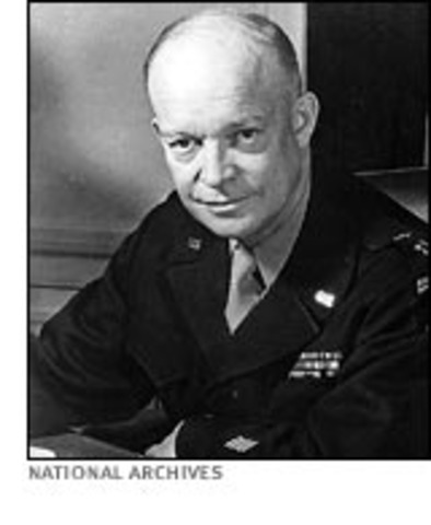 Eisenhower Cites "Domino Theory" Regarding Southeast Asia