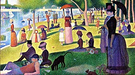 Timeline: Línea del tiempo " Del Impresionismo , Puntillismo , Post-Impresionismo"