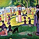 Georges seurat   tarde de domingo en la isla de la grande jatte