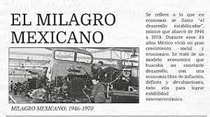 El milagro mexicano (1940 a 1970)