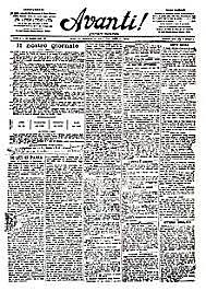 Mussolini begins work as editor for the Socialist Party newspaper Avanti