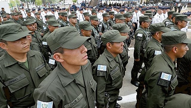 Ingreso al Ejército de Guatemala