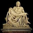 Michelangelo sculpted the Pieta.