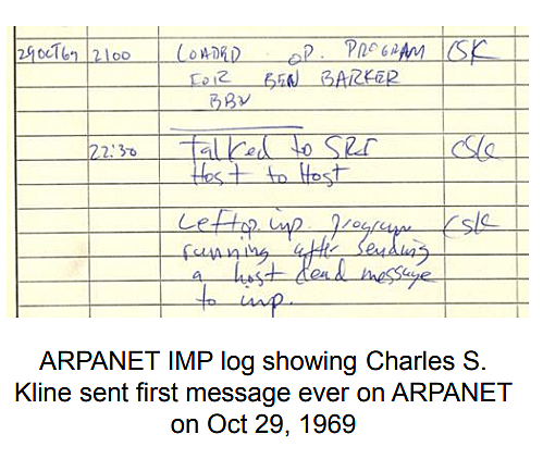 1969: ARPANET