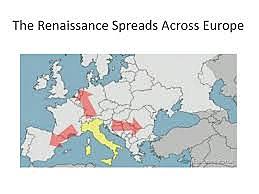 The Renaissance began in the Italian city-states and spread to Northern Europe