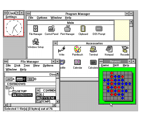 1992: Microsoft Windows