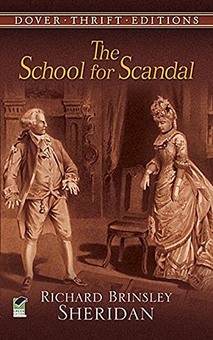 Richard Brinsley Sheridan's second play, The School for Scandal, is an immediate success in London's Drury Lane theatre