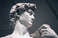 Michelangelo sculpted the statue of David.