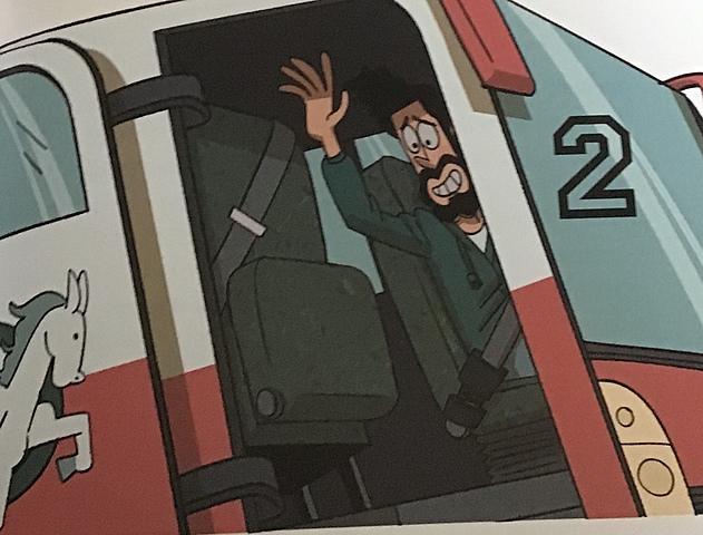 Ya hemos llegado al pueblo