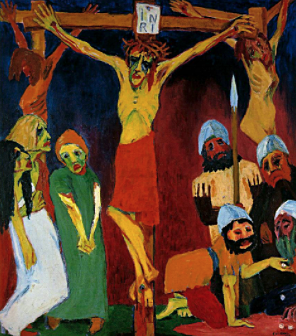 8.Crucificción / Emile Nolde