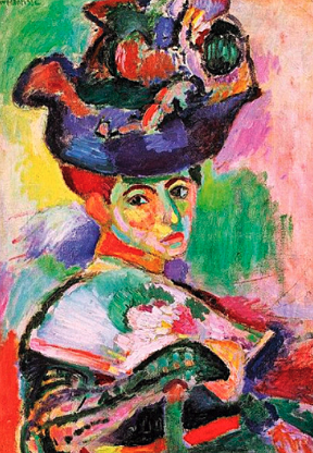 8. mujer sombrero / Matisse