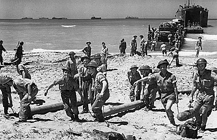 Szicíliai partraszállás