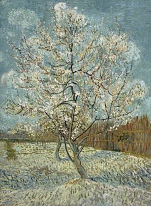 7 The Pink Peach Tree / Van Gogh