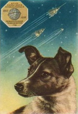 USSR sends dog to Space