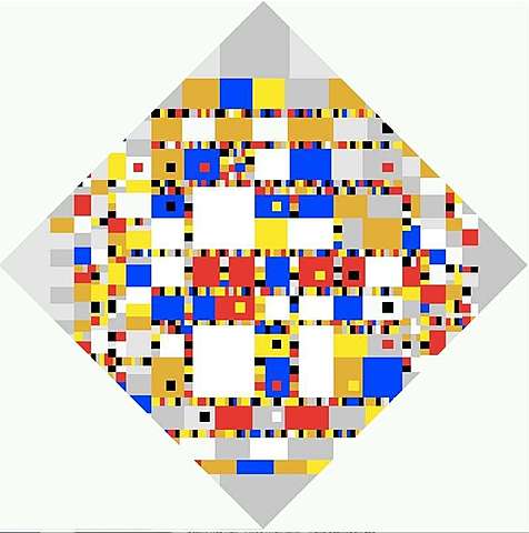 Abstracció -Pieter Cornelis Mondriaan