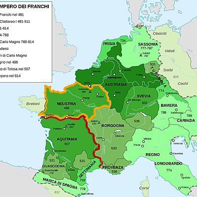 Timeline: Carlo Magno e l'Impero carolingio