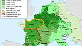 Timeline: Carlo Magno e l'Impero carolingio