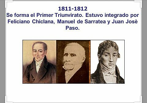 El Primer Triunvirato