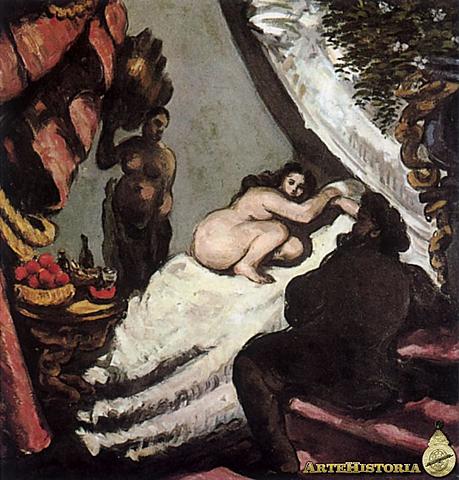 Una Olympia moderna, 1870.